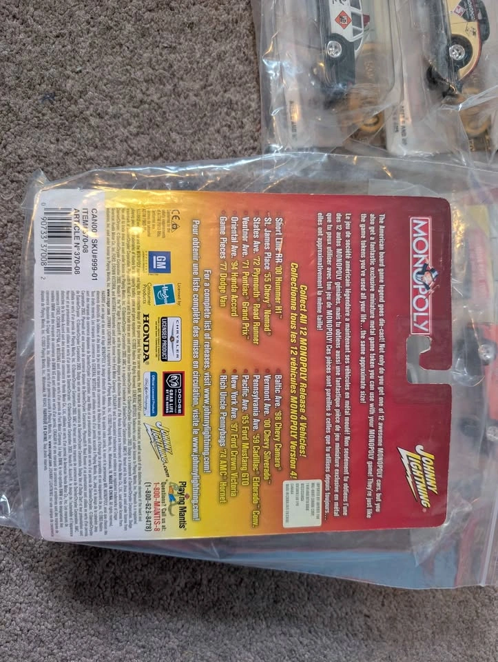 Johnny Lightning Monopoly Die-Cast Car - photo 2