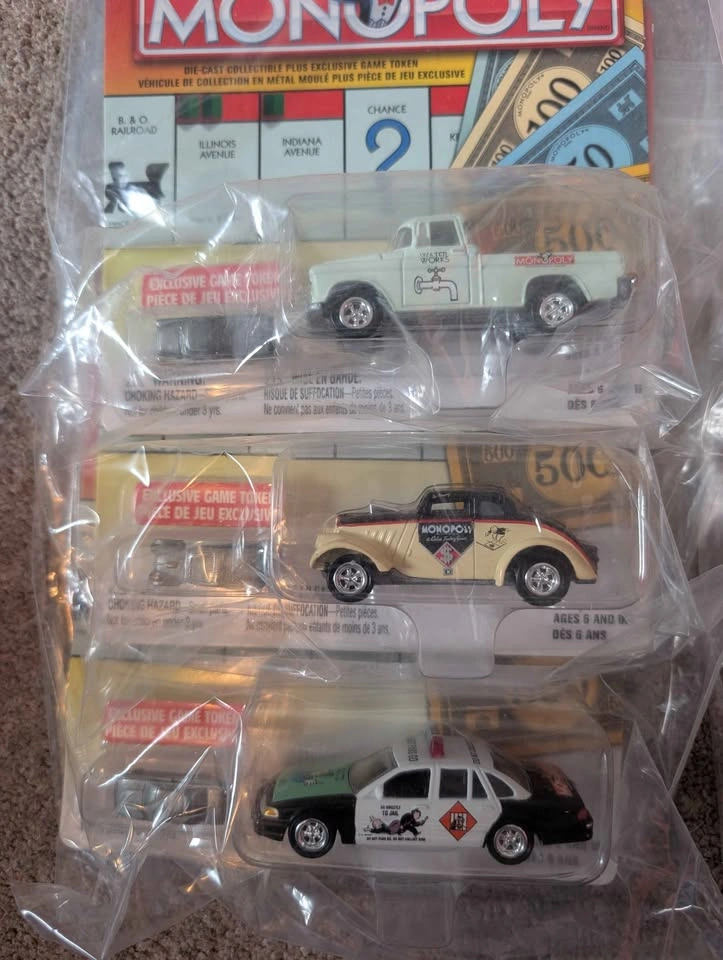 Johnny Lightning Monopoly Die-Cast Car - photo 3