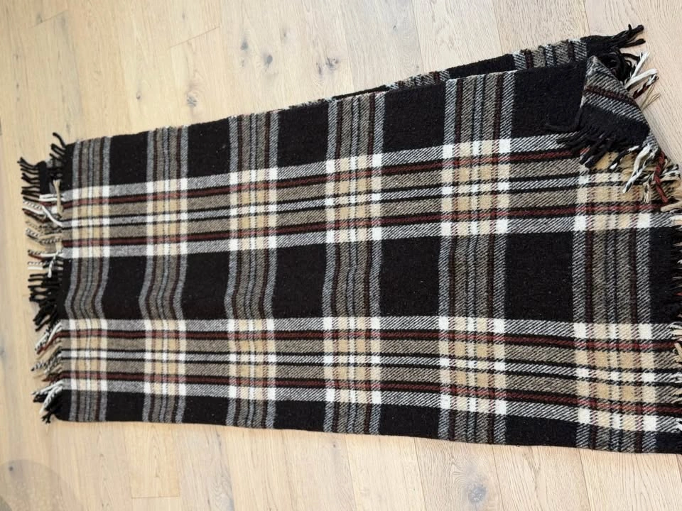 Vintage Plaid Simpsons Made In Italy Blanket - photo 2