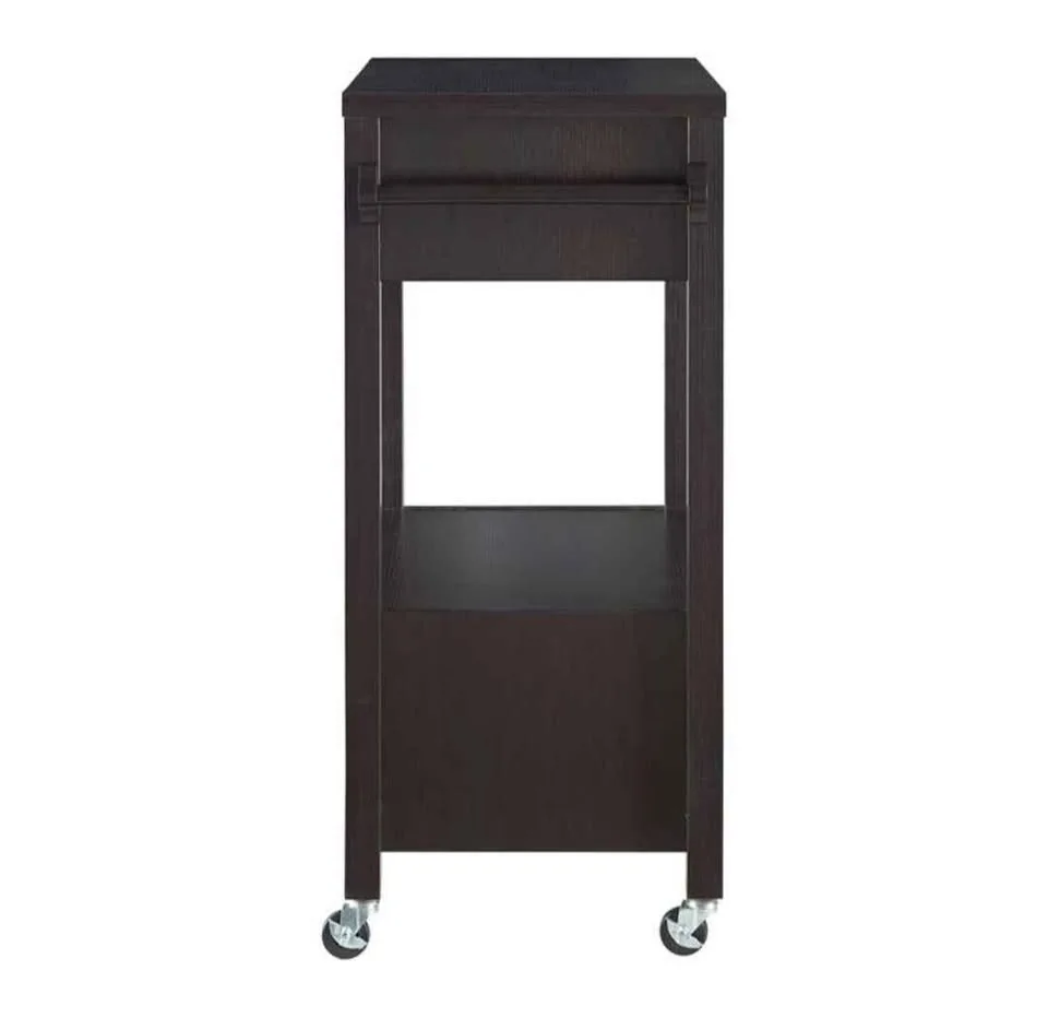 Contemporary Wood Bar Cart, BRAND NEW image indicator(7)