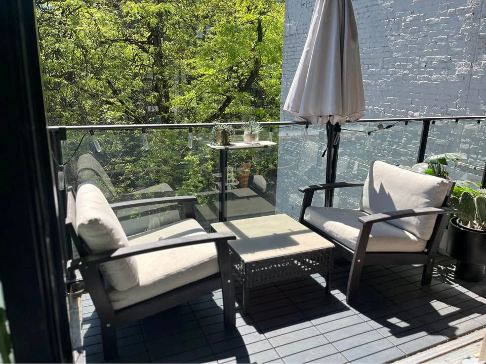 Outdoor Patio Set - 2 Chairs + Table - photo 4