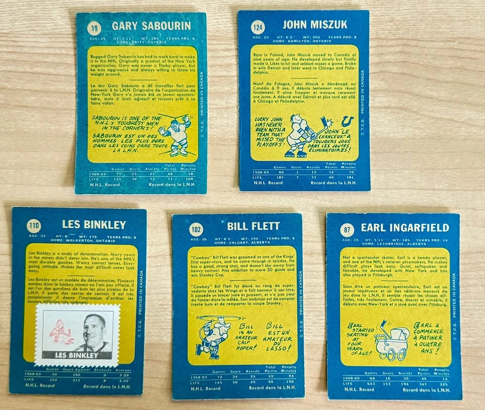 69/70 Excellent condition -Vintage NHL Hockey Cards - - photo 3