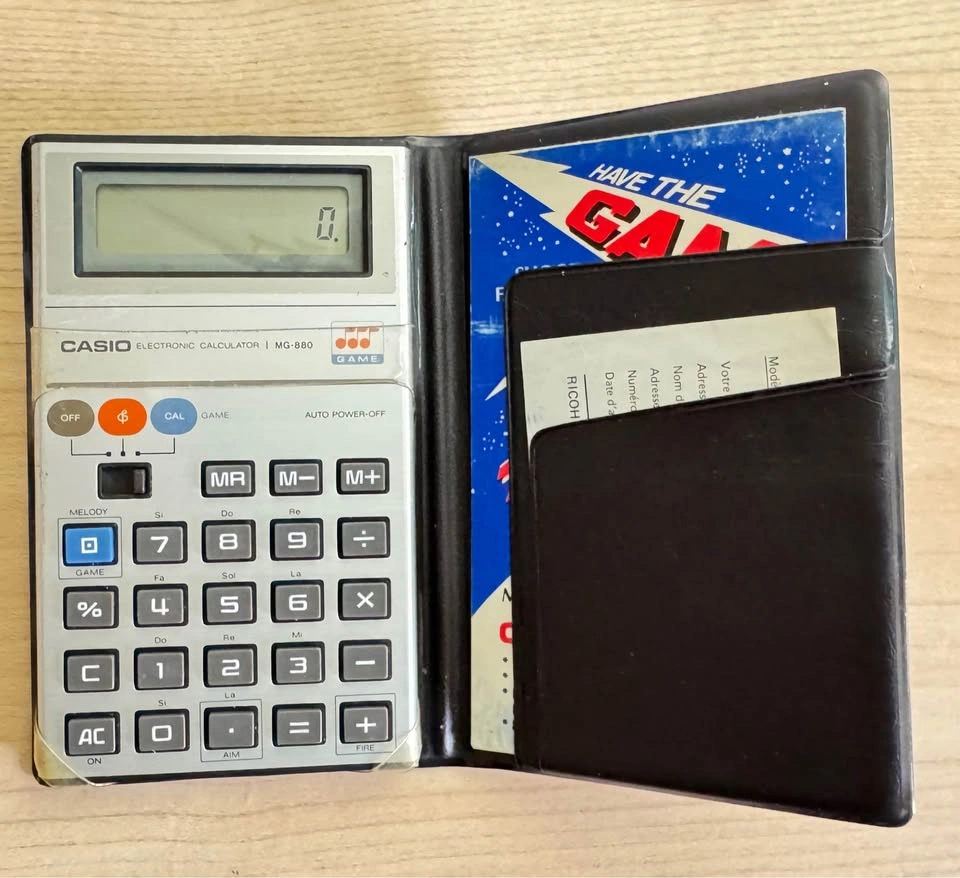 Retro Casio MG-880 Calculator - Collectible Vintage Model - photo 3