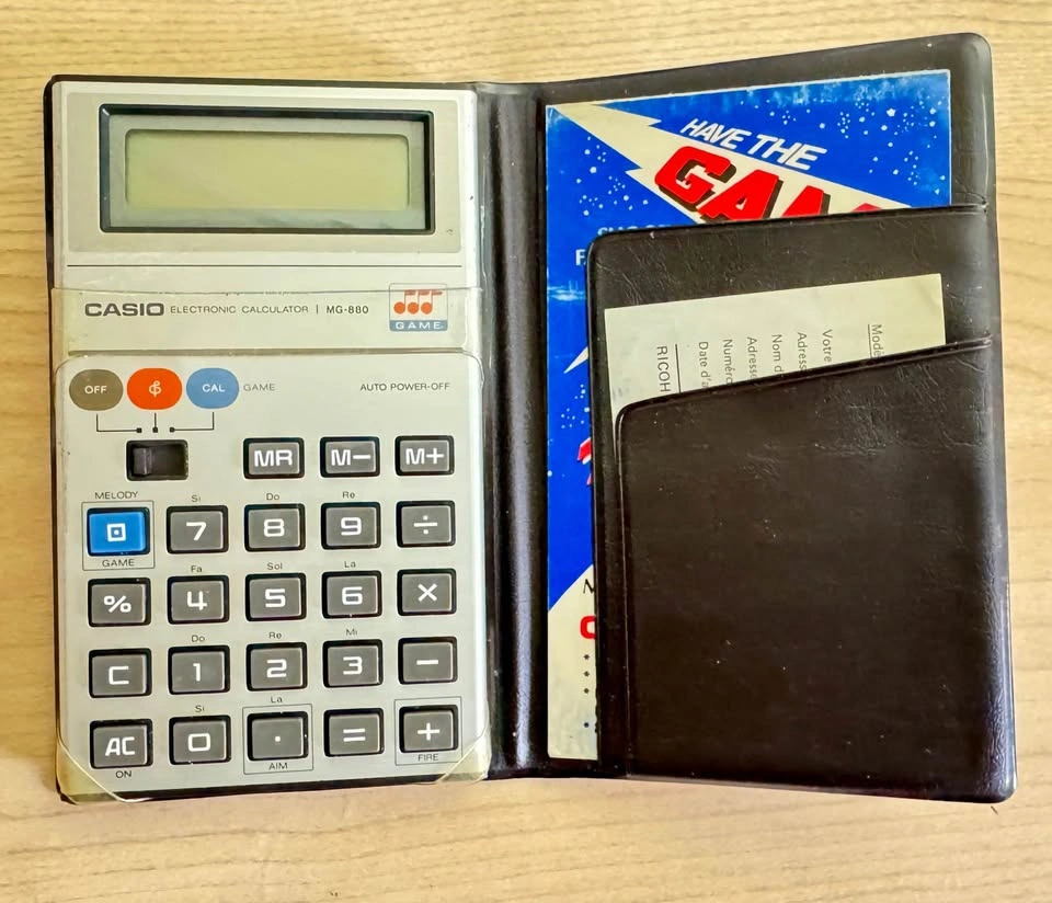 Retro Casio MG-880 Calculator - Collectible Vintage Model - photo 4