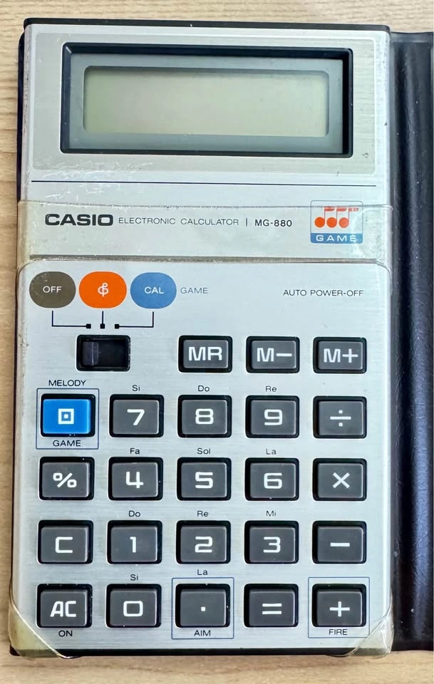 Retro Casio MG-880 Calculator - Collectible Vintage Model - photo 5