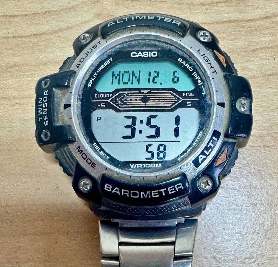 Casio Illuminator SGW-300H Twin Sensor Watch