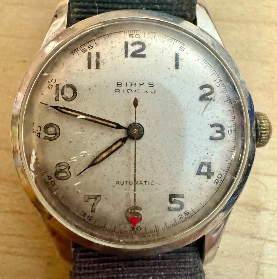 Working Vintage Birks Rideau Automatic Wristwatch