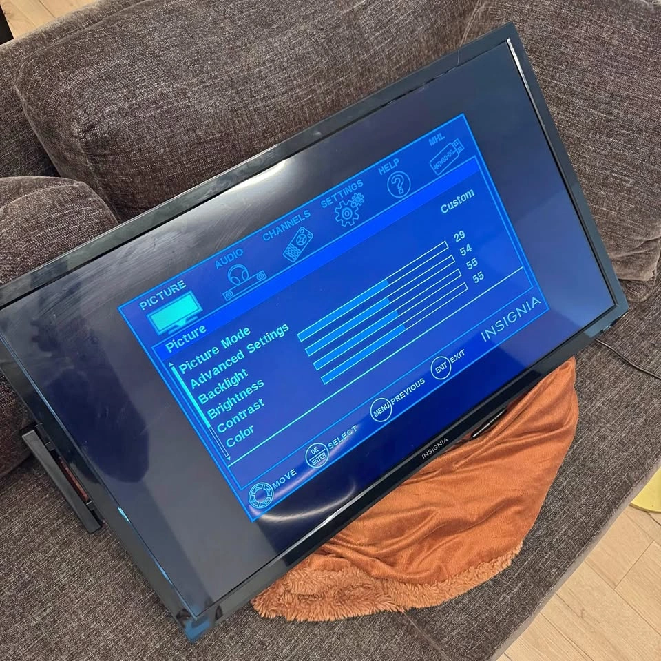 Insignia 32" TV with Wall Mount