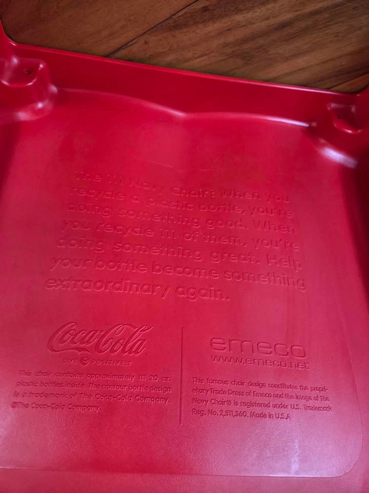Emeco 111 Navy Chair Coca-Cola Red - photo 5