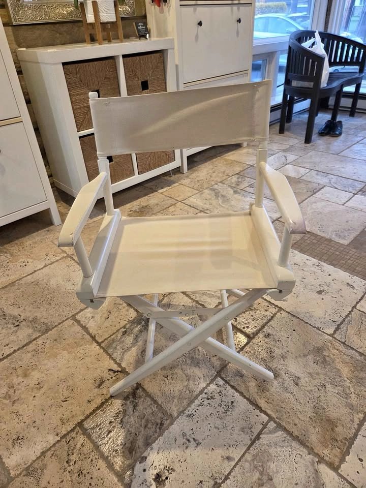 Vintage MCM Telescope Folding Director's Chair - 1982
