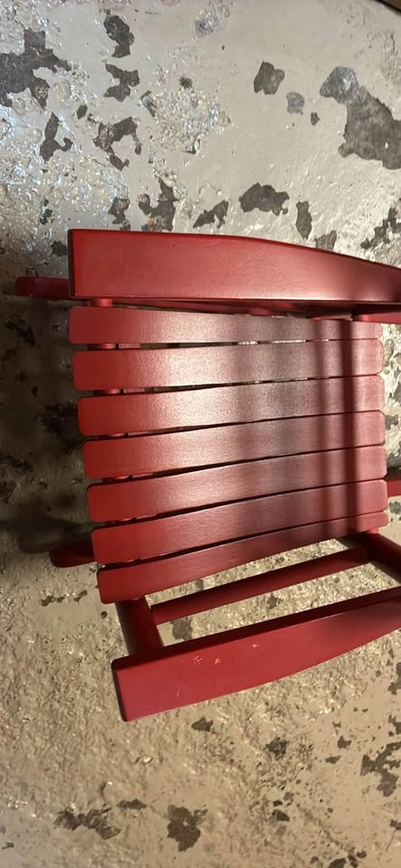 Kids wooden rocking chair. - photo 2