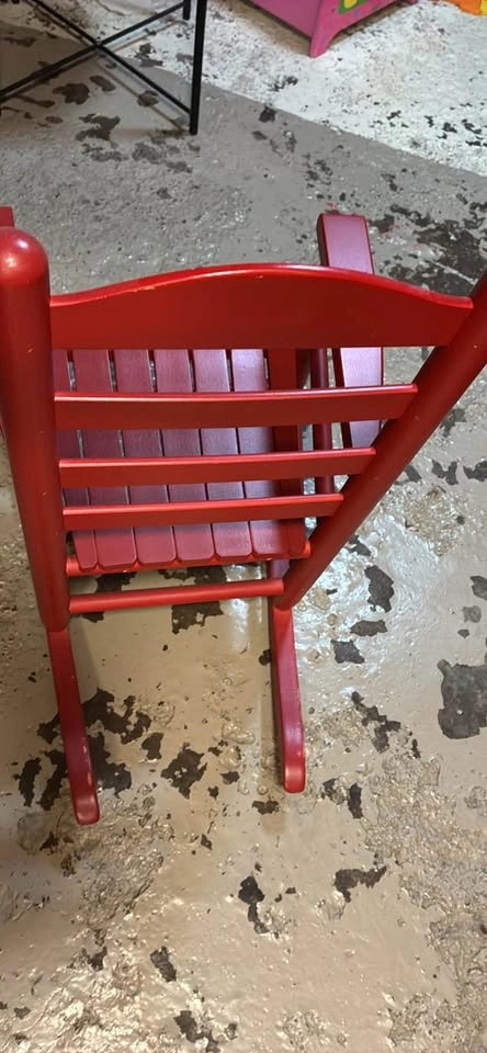 Kids wooden rocking chair. - photo 3