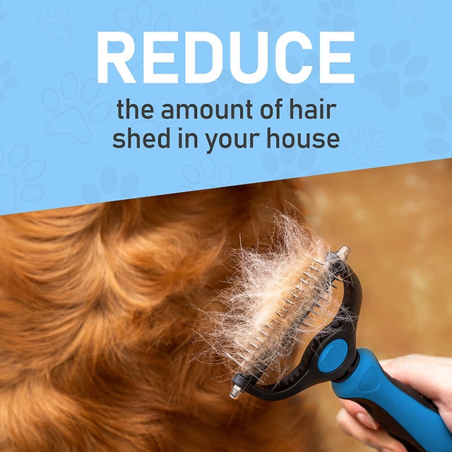NEW Pet Grooming Brush - Double Sided Shedding - photo 3