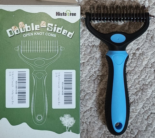 NEW Pet Grooming Brush - Double Sided Shedding - photo 5