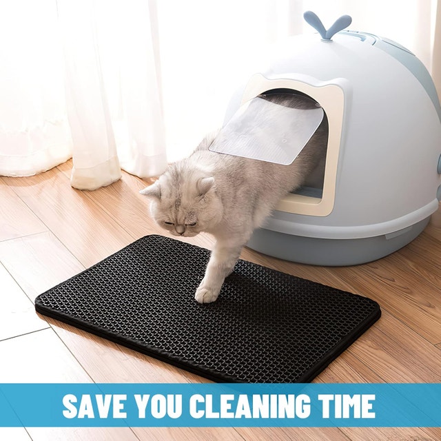 NEW Cat Litter Mat Trapper, 24 x 18", Honeycomb Double Layer - photo 4