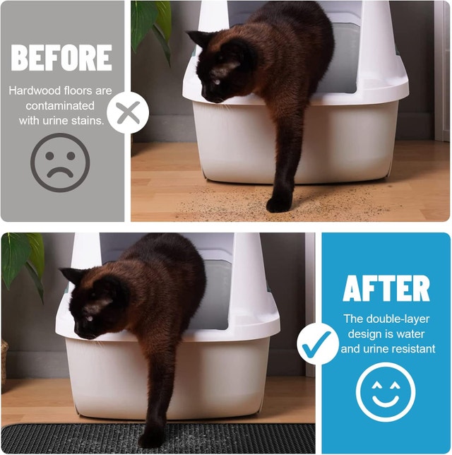 NEW Cat Litter Mat Trapper, 24 x 18", Honeycomb Double Layer - photo 5
