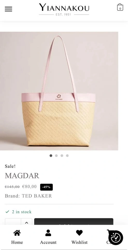 BNWT TED BAKER Hand Bag - photo 5