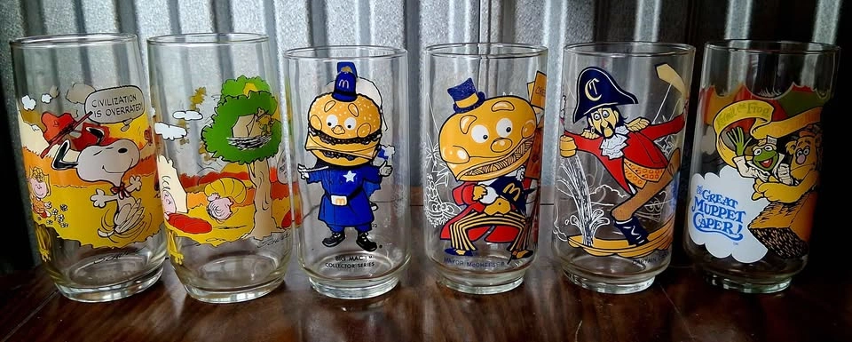 McDonald's & Burger King Collector Glasses (1970s) - photo 3