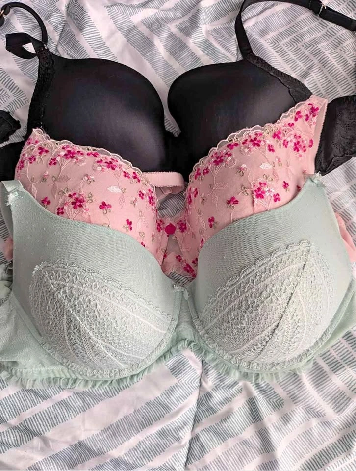38DD Bras (3 pairs)