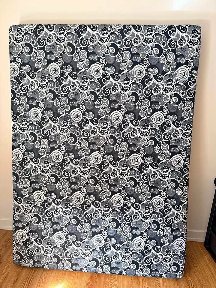 Queen Foam Mattress 5" with Foam Topping