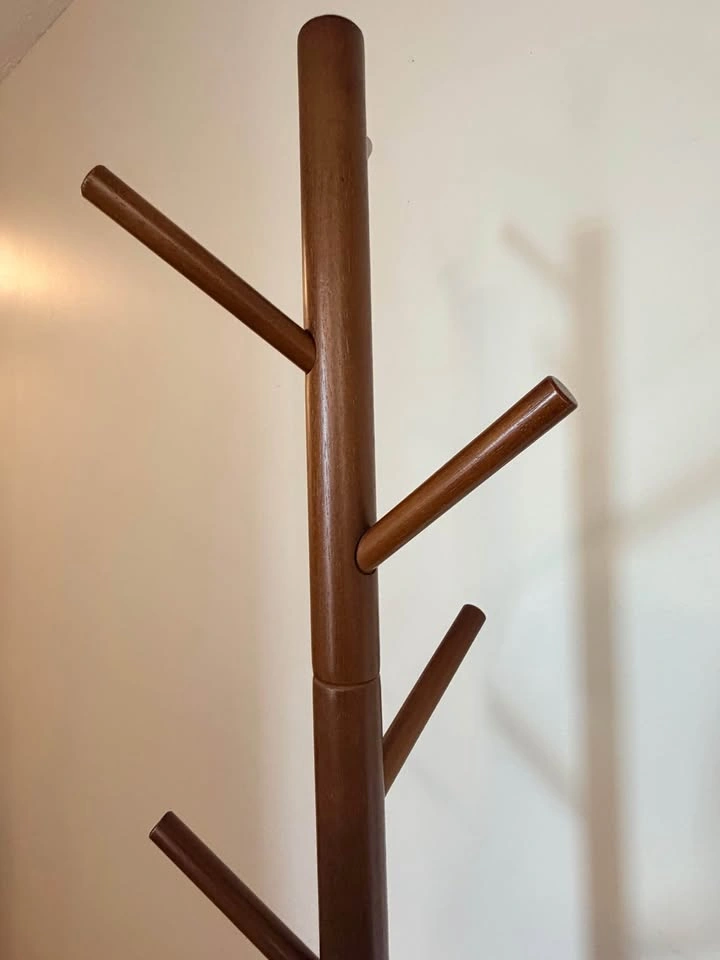 Wooden Coat Rack Tree Stand - Modern Style - photo 4