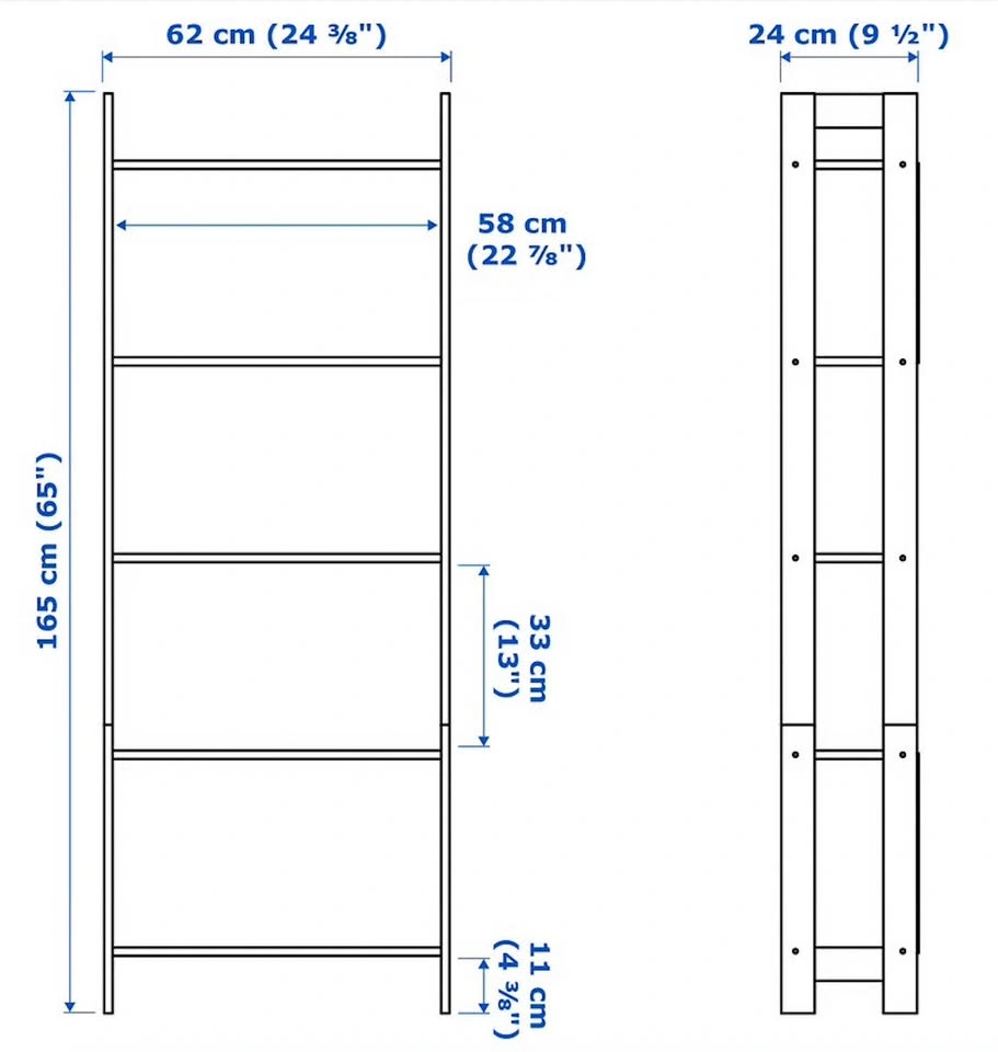 IKEA LAIVA Bookcase/Shelf Unit, black-brown - photo 3