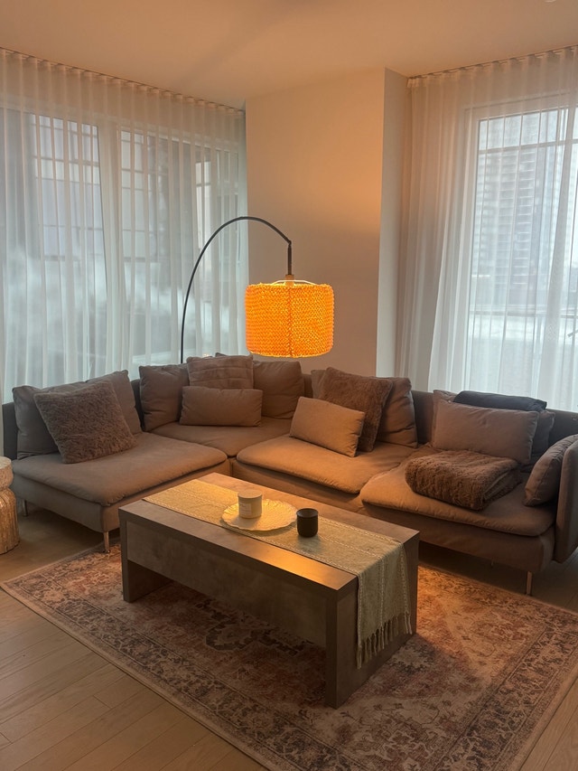 IKEA SÖDERHAMN Sectional Sofa - Dark Grey