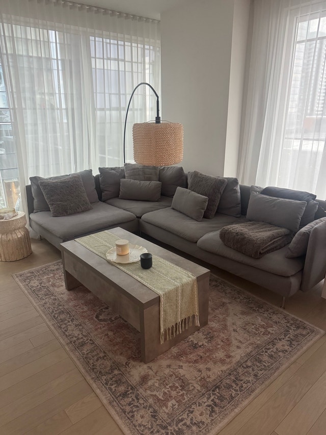 IKEA SÖDERHAMN Sectional Sofa - Dark Grey - photo 2