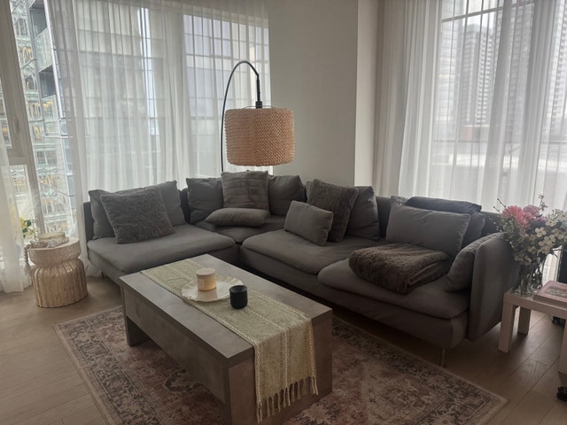 IKEA SÖDERHAMN Sectional Sofa - Dark Grey - photo 4