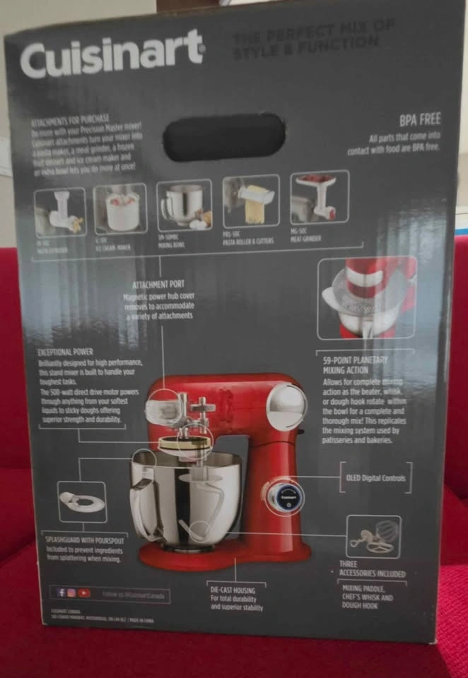 Cuisinart 5 QT Mixer with Tilt - photo 2
