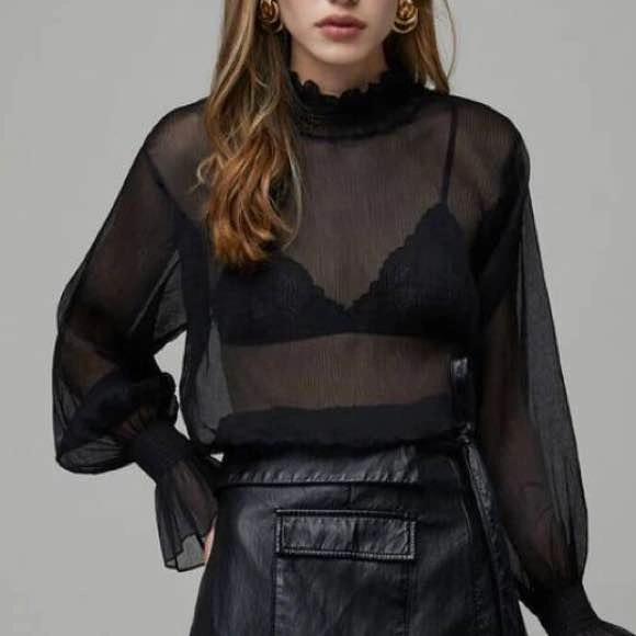 Oak and Fort Mesh Black Top - photo 3