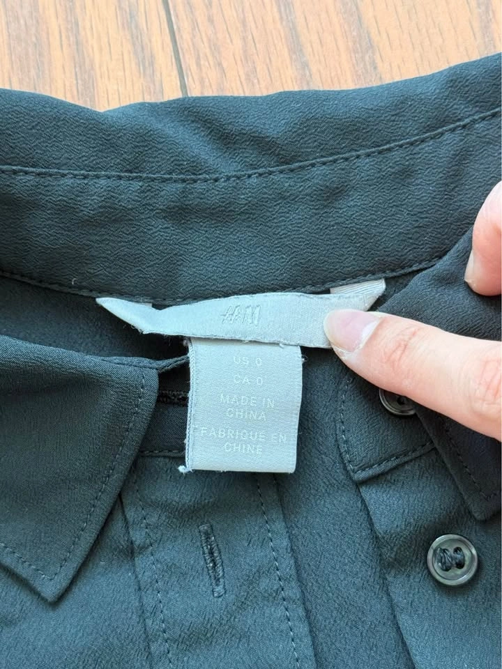 H&M Dark Green Shirt - photo 2
