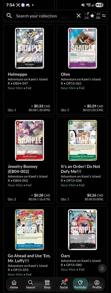 One Piece Cards - photo 5