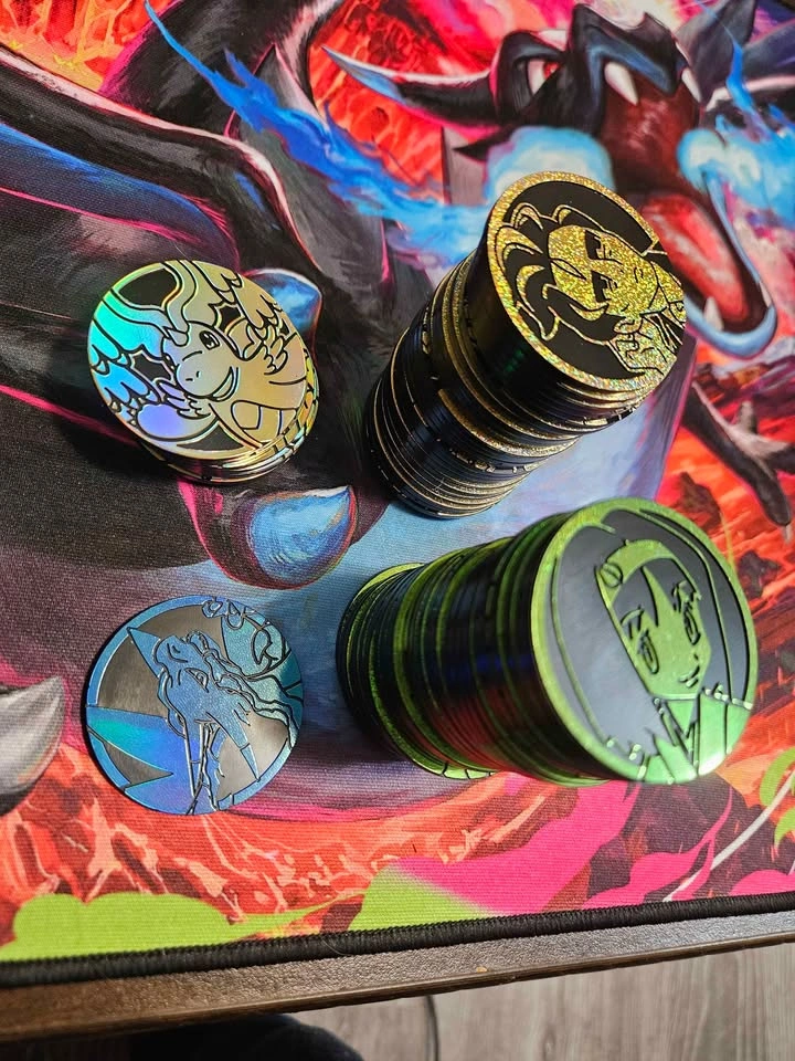 Pokemon coins (plastic) - photo 2