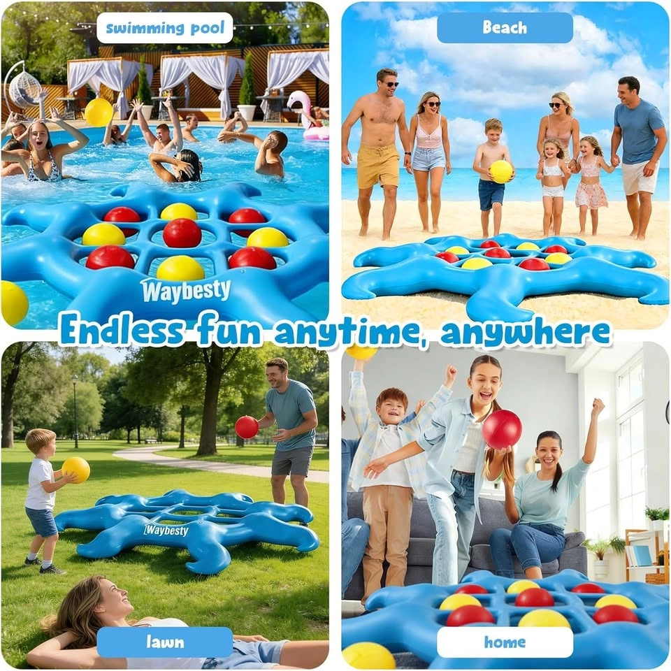 Pool Toys Game - Tic Tac Toe 8 Tentacle Inflatable Toy Games wit - photo 4