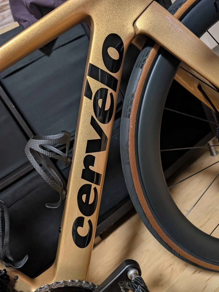 Cervelo Soloist Gold Dust Custom Build - Carbon Wheels - Size 48 - photo 2
