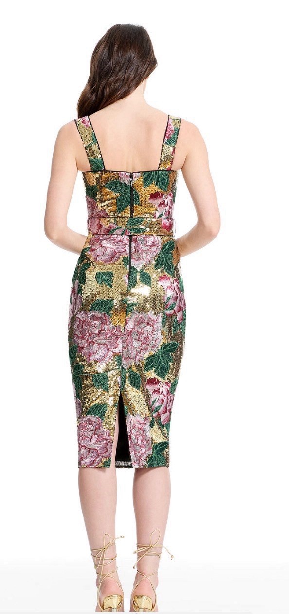 New with tag Dress The Population Floral Bodycon Midi Dress XS - photo 5