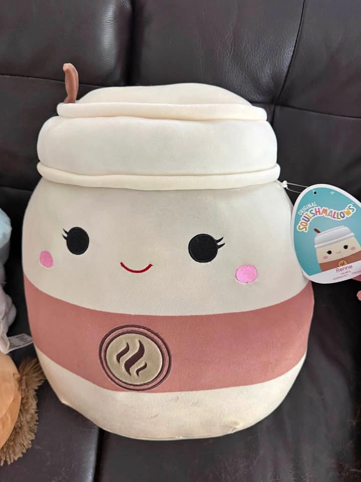 Huge coffee squishmellow