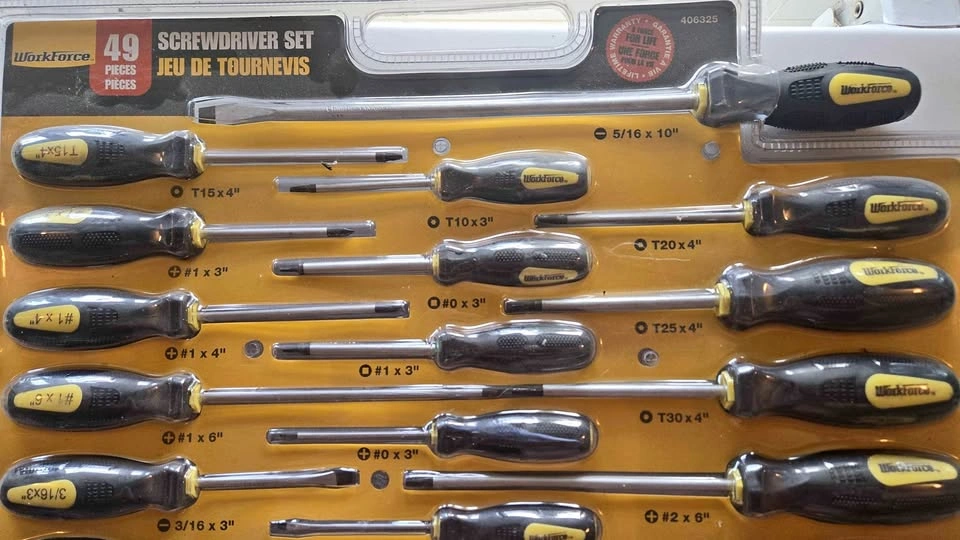 49 Piece Screwdriver Set