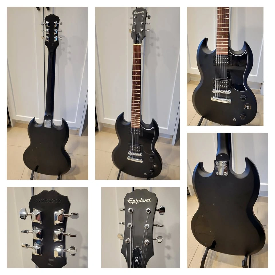 $250 Epiphone SG Special Satin E1 Electric Guitar – Vintage Worn