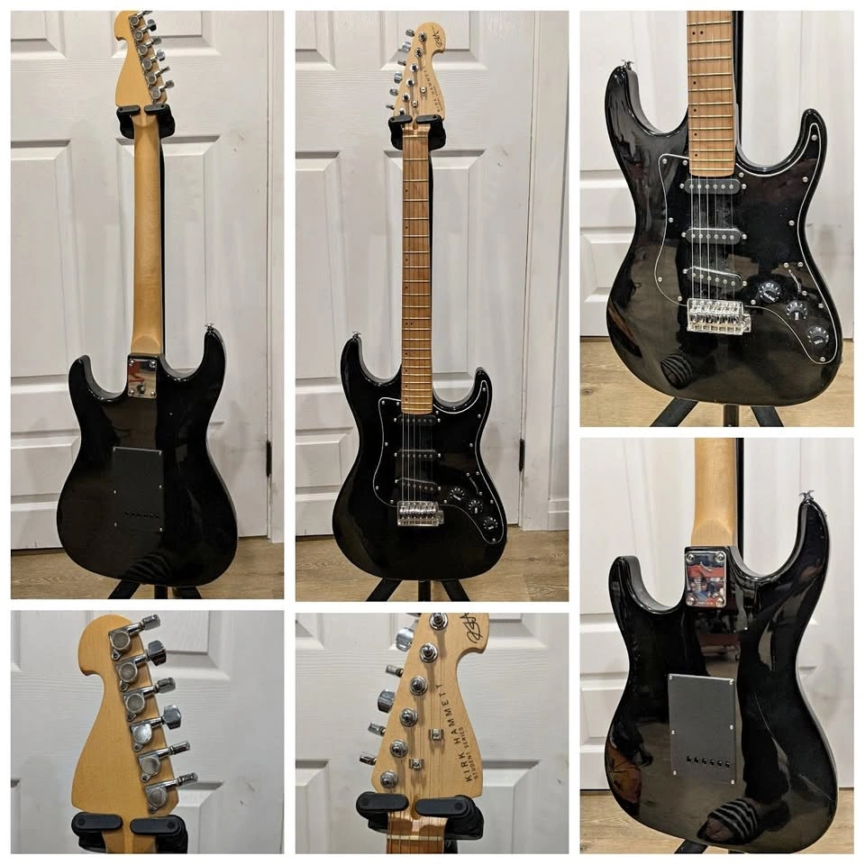 $250 Kirk Hammett Signature Strat Electric Guitar