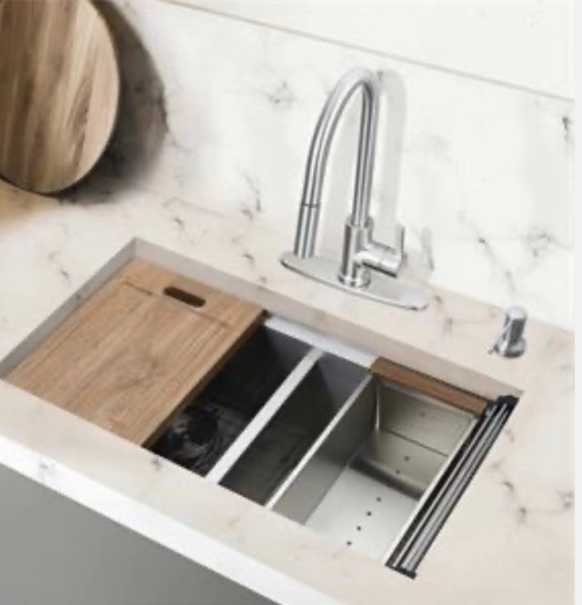 Stainless Steel Drop 33” Drop in Sink