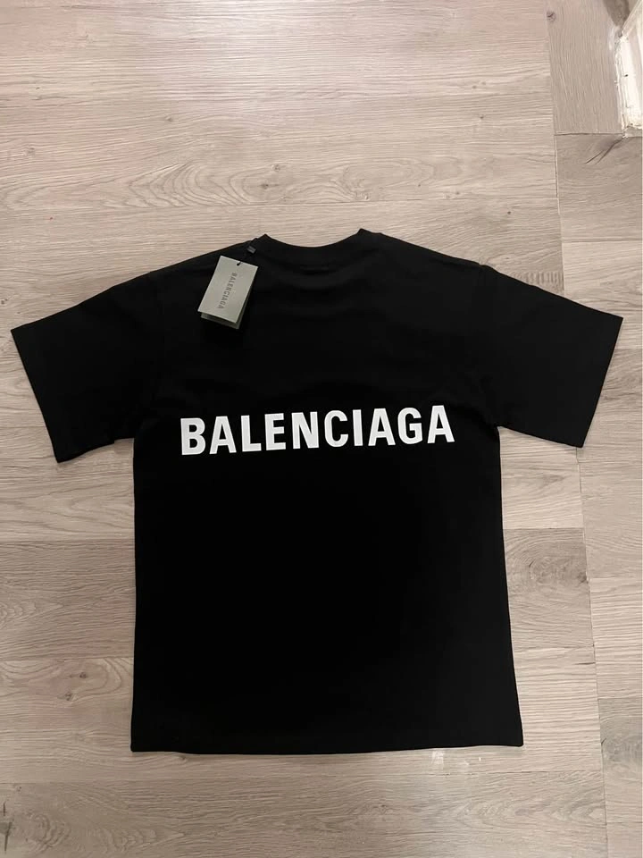 Balenciaga Black Logo T-Shirt - photo 4