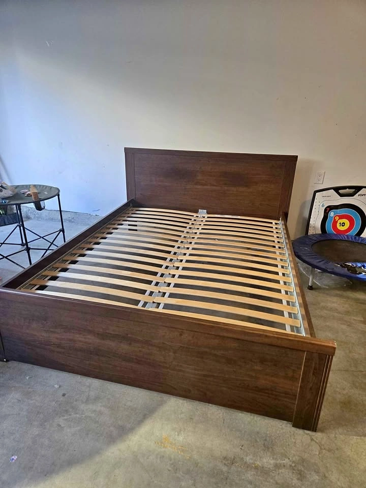 Queen Bed Frame with 2 Night Stands
