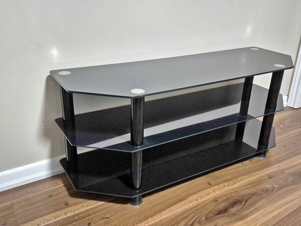 Glass TV Stand