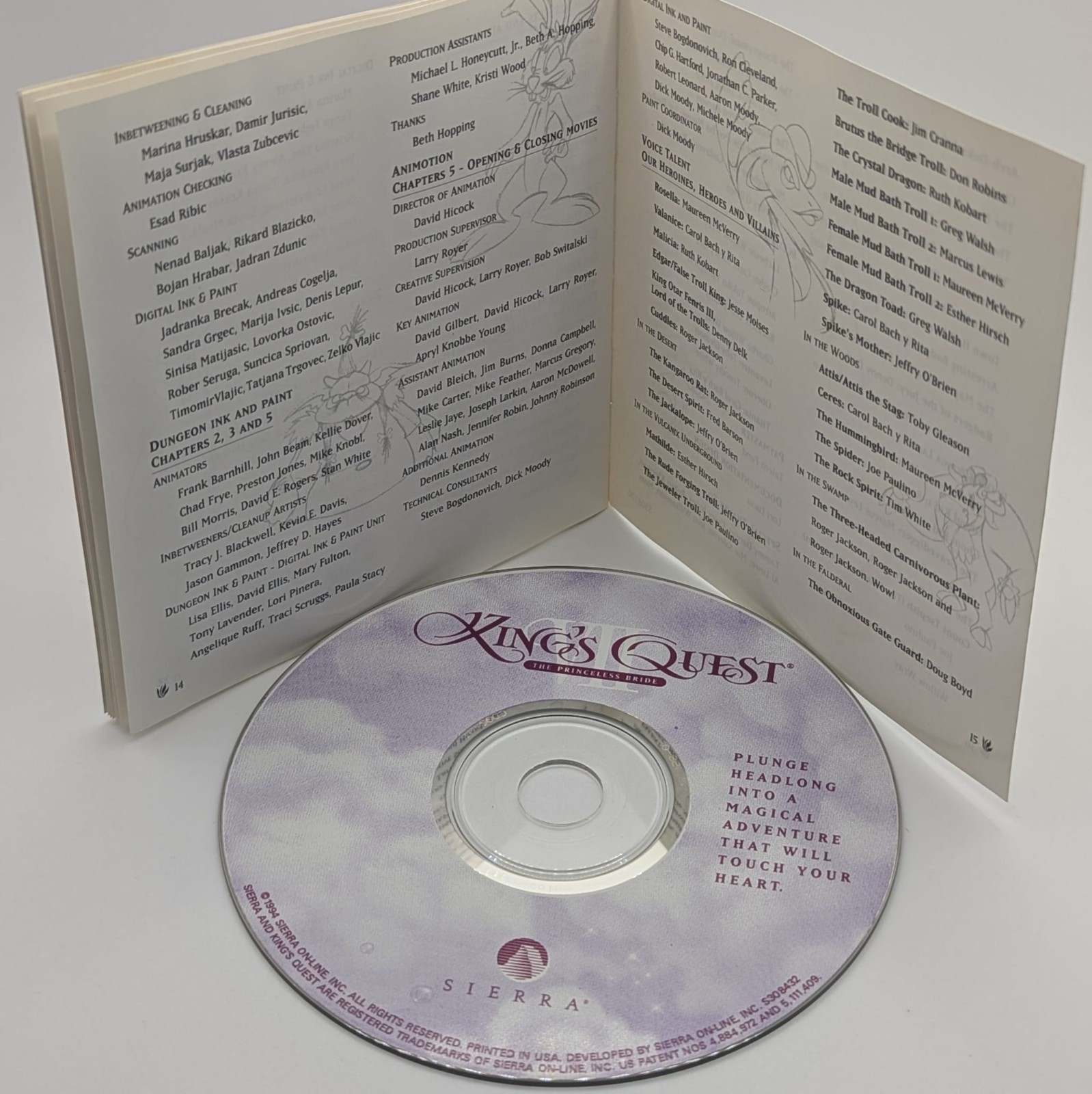 King's Quest VII: The Princess Bride PC CD 1994 - photo 2