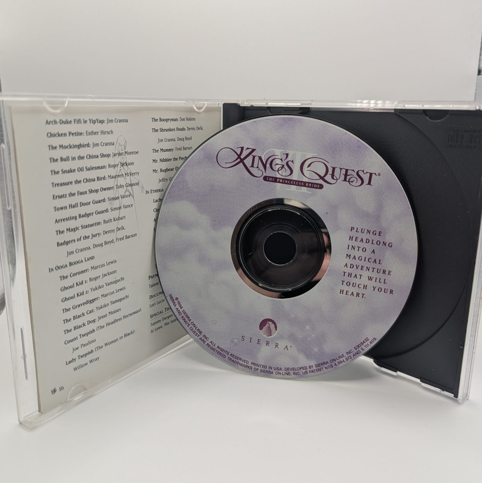 King's Quest VII: The Princess Bride PC CD 1994 - photo 3