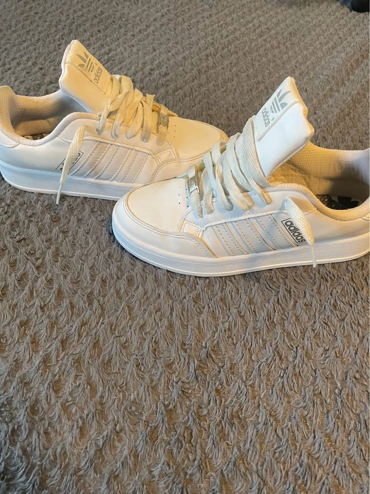 White Adidas Sneakers - photo 2