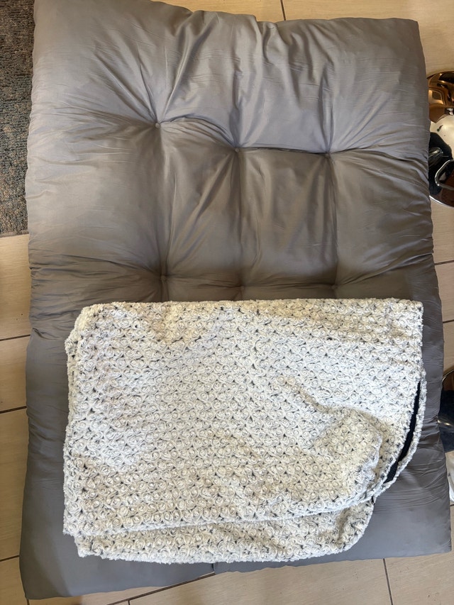 Dog Deluxe Plush Dog Bed - NEW - photo 2