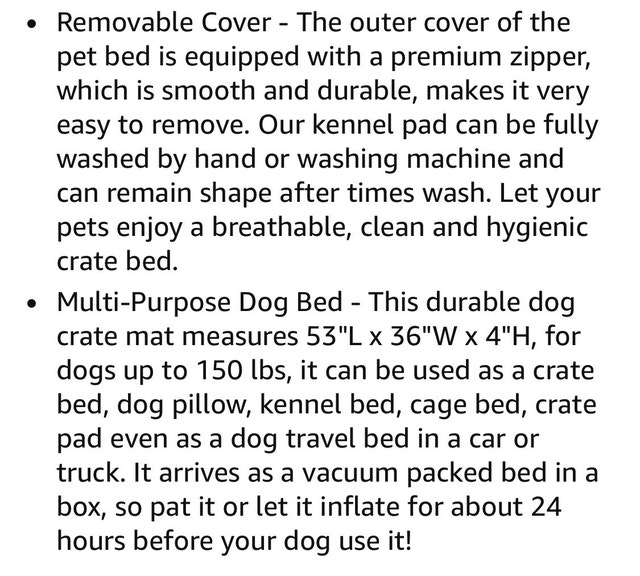 Dog Deluxe Plush Dog Bed - NEW - photo 5